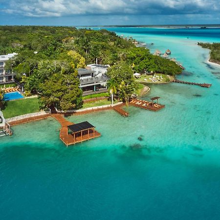 Cristalino Lagoon Front Hotel, Restaurant & Spa باكالار المظهر الخارجي الصورة