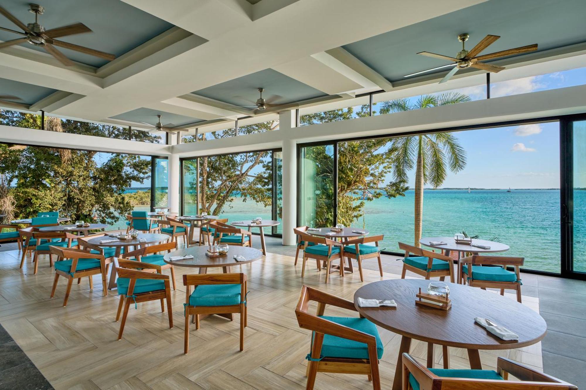Cristalino Lagoon Front Hotel, Restaurant & Spa باكالار المظهر الخارجي الصورة