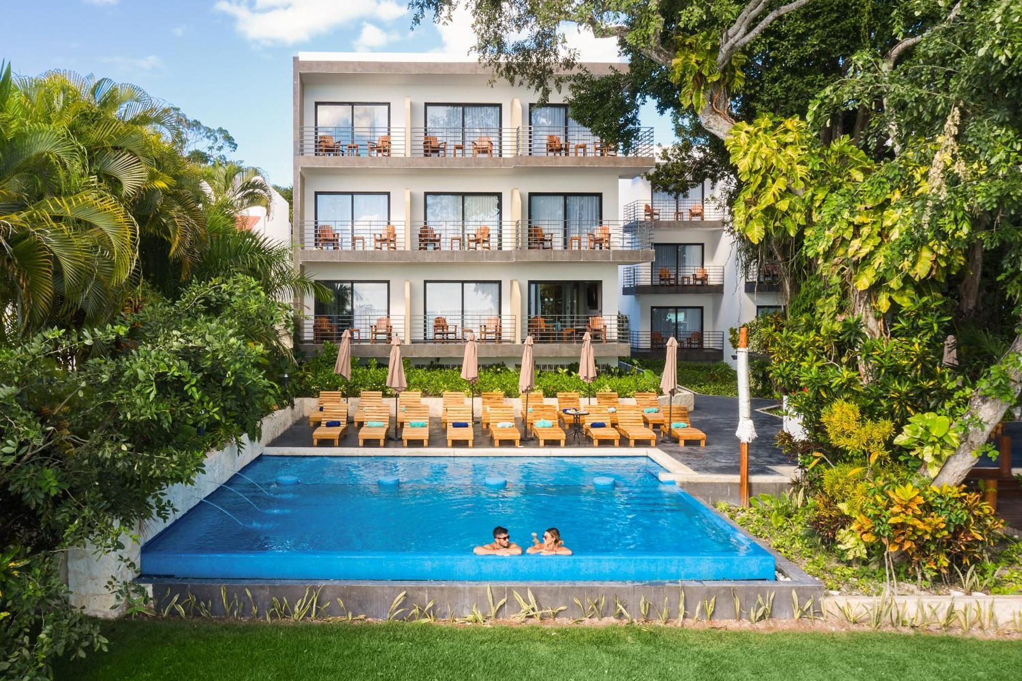 Cristalino Lagoon Front Hotel, Restaurant & Spa باكالار المظهر الخارجي الصورة
