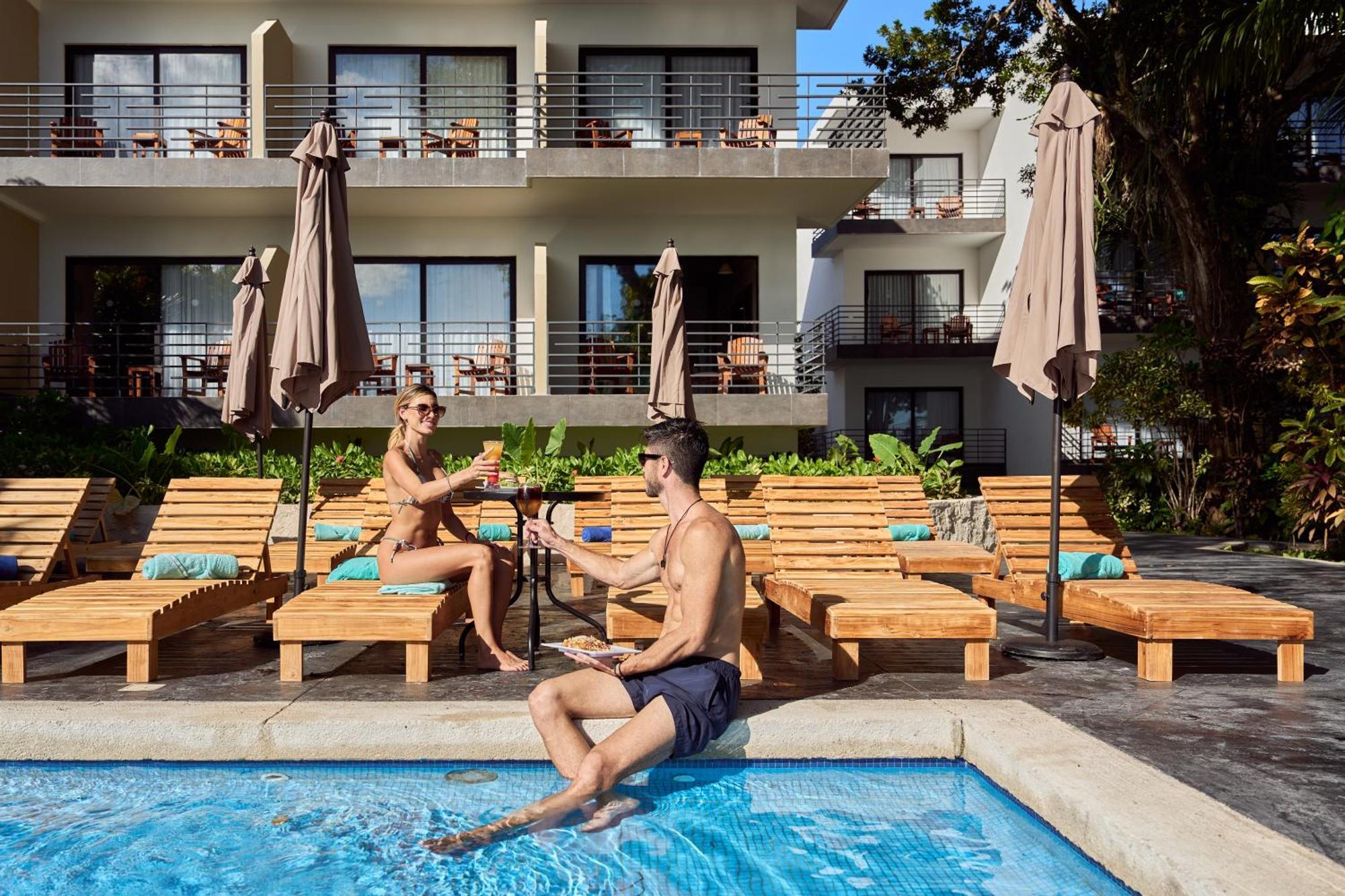 Cristalino Lagoon Front Hotel, Restaurant & Spa باكالار المظهر الخارجي الصورة
